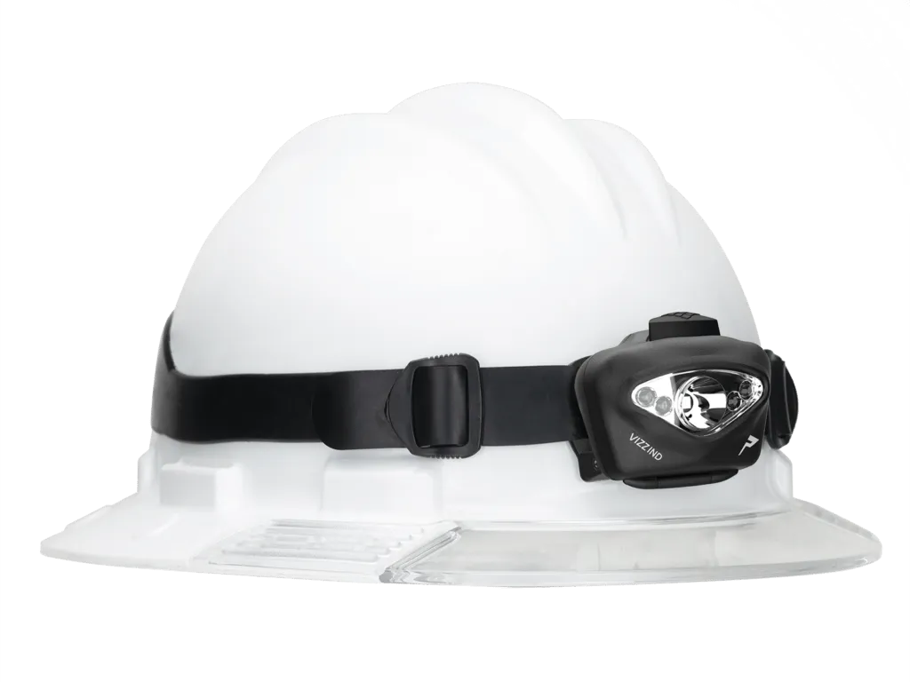 Princeton Hard Hat Flashlight LED Industrial Headlamp - VIZZ-IND