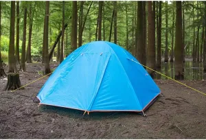 Professional Camping Tent Ultra Light Double Layer Tent Anti-Storm Compatible with Outdoor Clim Expedition,2 Person Tent