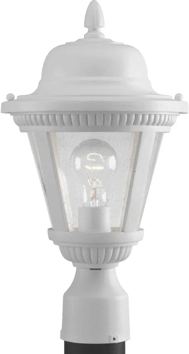 Progress Lighting P5445-30 Westport Outdoor, 9-Inch Diameter x 16-1/4-Inch Height, White