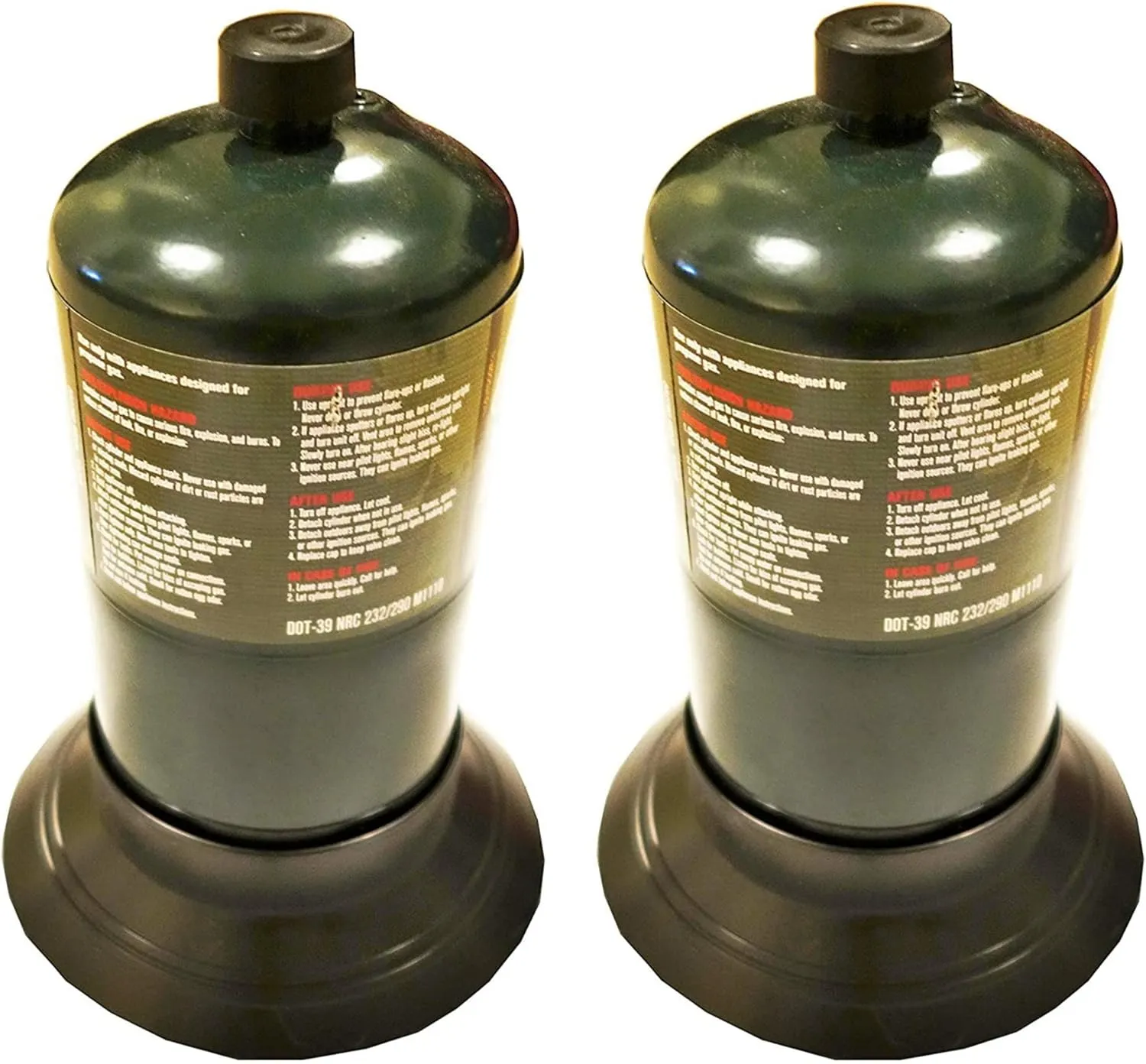 Propane Lantern Base- Fits 14.1 oz and 16.4 oz Bottles (Propane Lantern Base (Pack of 2)