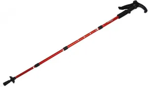 Qtqgoitem Walking Stick, Anti-Shock Adjustable Extendable, Folding Cane 4 Sections Telescoping, T Shaped Trekking Pole Red (Model: 0f8 137 e54 0cb bc8)