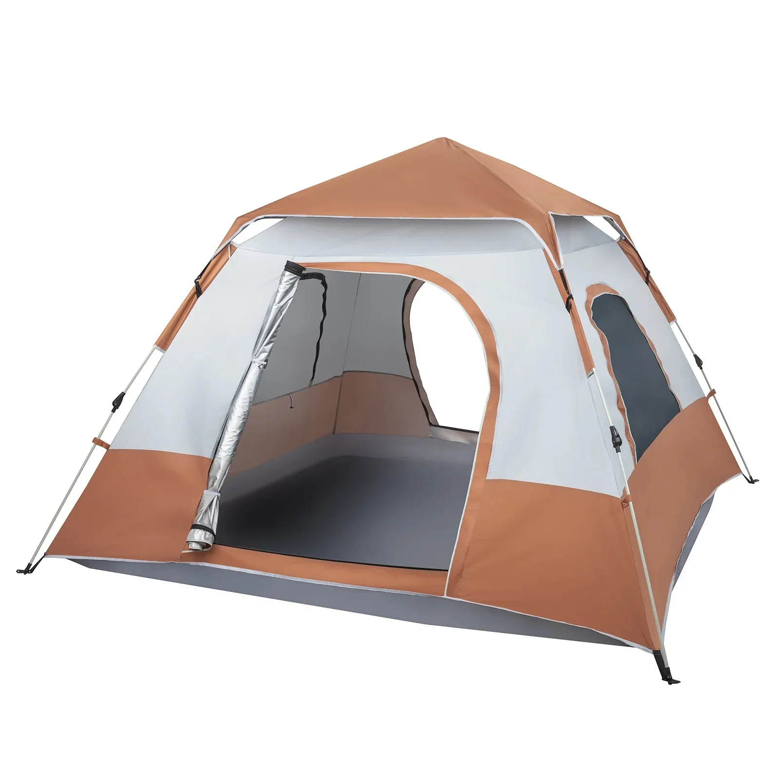 Quick Setup 4 Person Family Camping Tent