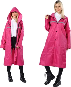 Rain Coats for Adults Rain Ponchos with Hoods Man Lightweight Raincoats Long Waterproof Jacket Windbreaker for Men Women