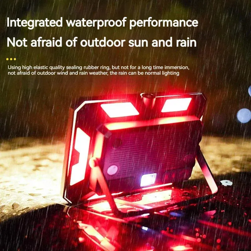 Rechargeable LED Camping Lantern Searchlight Waterproof Portable Outdoor Tent Light Emergency Night Lamp