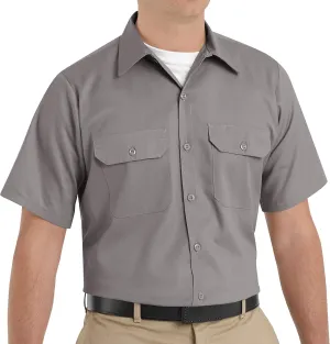 Red Kap Men's Utility Uniform Shirt