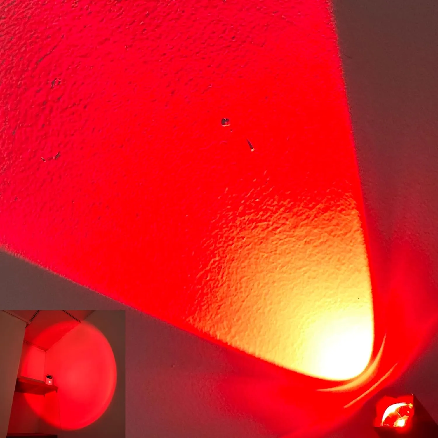 Red Light Flashlight, Single Mode Mini LED Flashlight for Astronomy, Aviation, Outdoor Activities, Night Observation