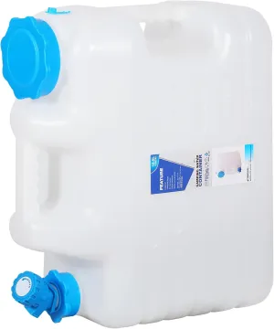 RedSwing 4.9 Gallon/18.5L Portable Water Container with Spigot, Water Storage Carrier for Camping Outdoor Hiking Backpacking, BPA Free