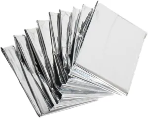 Reflective Film Roll Greenhouse Film Emergency Blanket Warm Keeping Blanket Heat Reflective 130 * 210cm