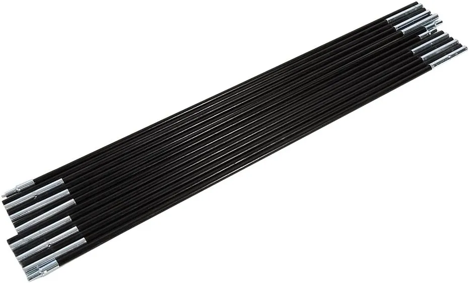 Reliable Tent Support Poles - Aluminum and Fiberglass Replacement Set for Outdoor Shelters
