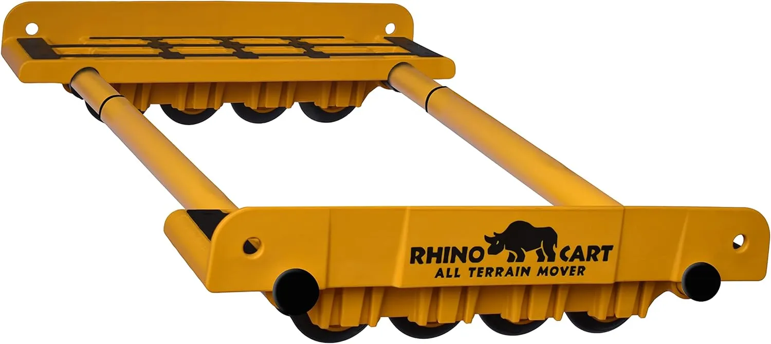 Rhino Cart All Terrain Mover - All Terrain Moving Dolly for Heavy Appliance, Furniture, and Building Material Handling with 2,000lb Load Rating