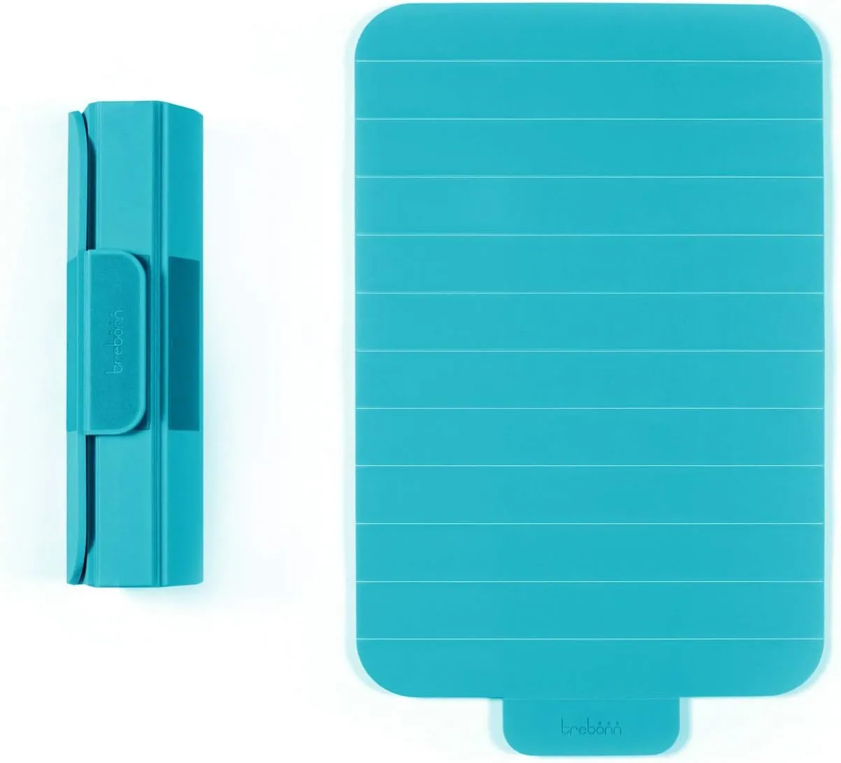 ROLL, Plastic Expandable Cutting Board, Flexible, Portable, Rollable, Space Saving, Nonslip, Everyday Use, Aquamarine, 1 Count