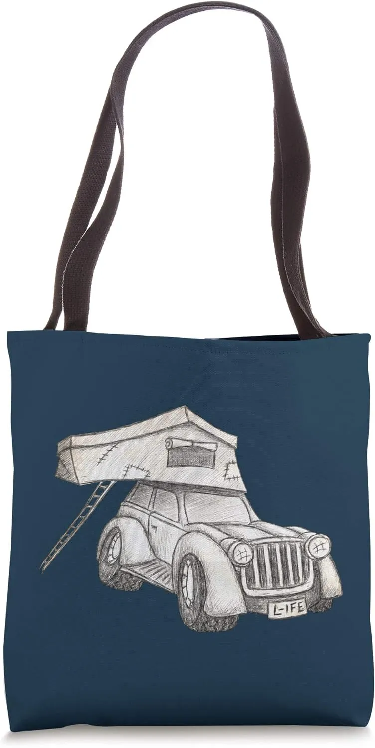Rooftop Tent | Tiny Homes | Offroad Truck Camping Tote Bag