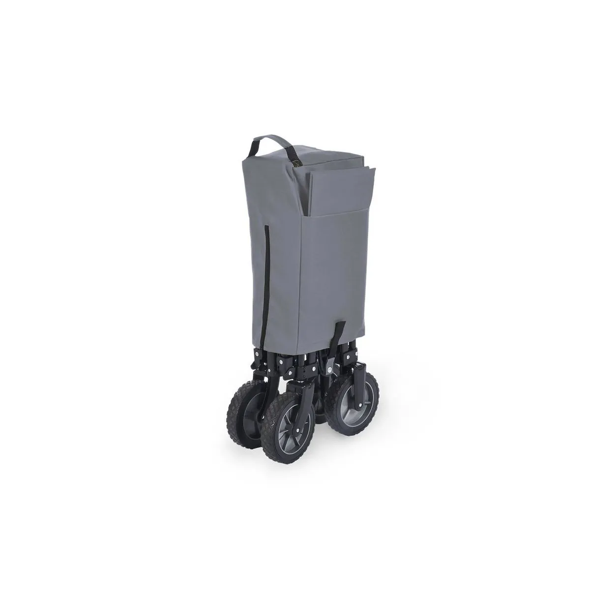Rootz Folding Handcart 'Porti' - Utility Cart - Collapsible Wagon - Compact Storage - 100cm x 50cm x 61cm