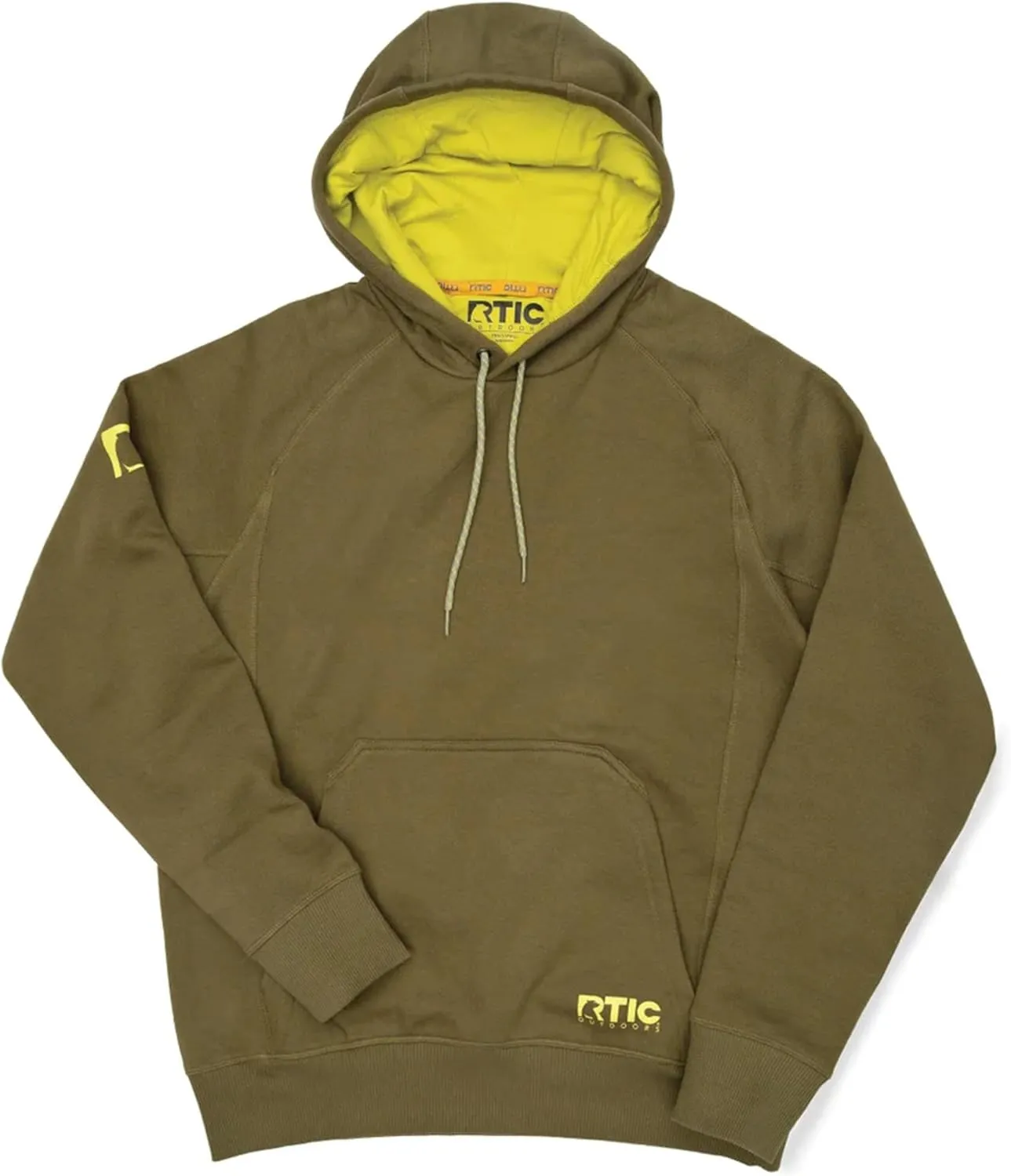 RTIC Unisex Water-Repellent Pullover Hoodie Long Sleeve Hooded Sweatshirt for Men and Women, Water-Resistant Outdoor Clothing