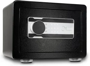 Safe Box, Cajas Fuertes Home Safe with Fireproof Waterproof Bag, Keypad, Security Safes for Documents, Jewelry, Money, Firearms & Medicine, Cabinet Safes with Key & Pass Code - 0.8 Cu Ft
