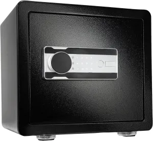 Safe Box, Cajas Fuertes Home Safe with Fireproof Waterproof Bag, Keypad, Security Safes for Documents, Jewelry, Money, Firearms & Medicine, Cabinet Safes with Key & Pass Code - 1.5 Cu Ft