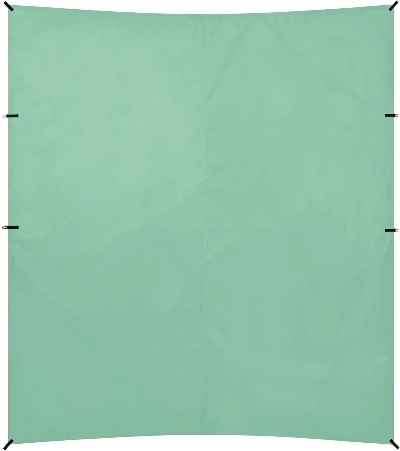 Sage Green Solid Color Pure Plain Foldable Beach Cabana UPF50  Waterproof Portable Sun Shelter with Sandbags and Shovel for Family Trips, Picnics & Camping
