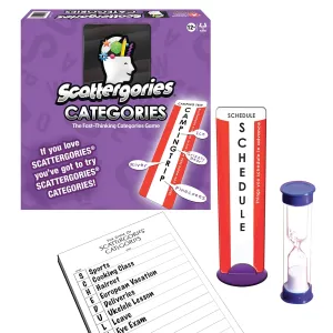 Scattergories Categories by Winning Moves Games USA, Great Twist on the Original Game for 2 to 4 Players, Ages 12 