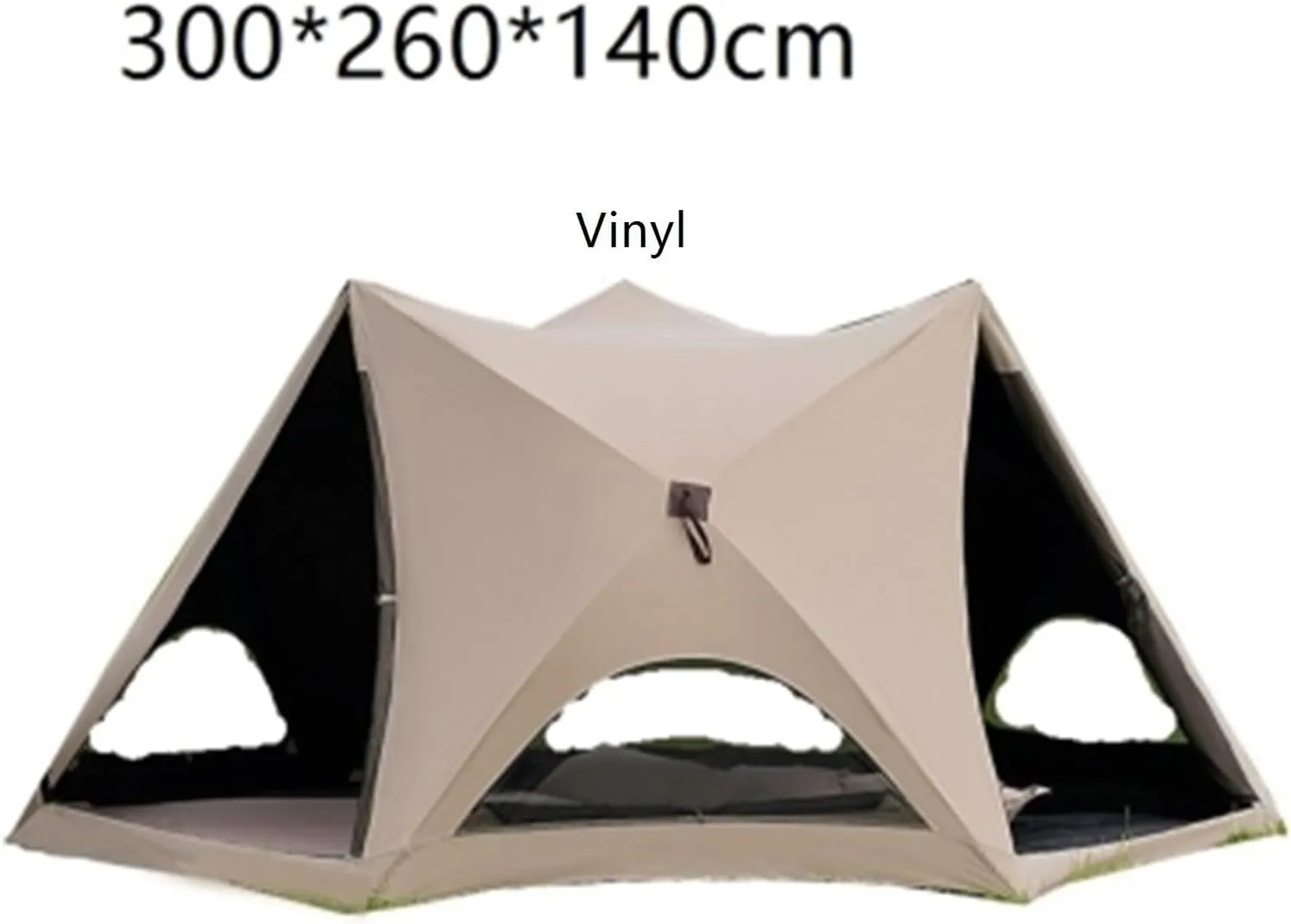 Seaside Beach Park Quick-Opening Tent Outdoor Portable Folding Camping Tent Equipment Sunshade and Rainproof