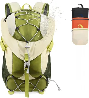 Seektop 20L Waterproof Hiking Backpack - Lightweight Daypack with 8 Pockets & Wet-Dry Compartment for Women Men Outdoor Adventures