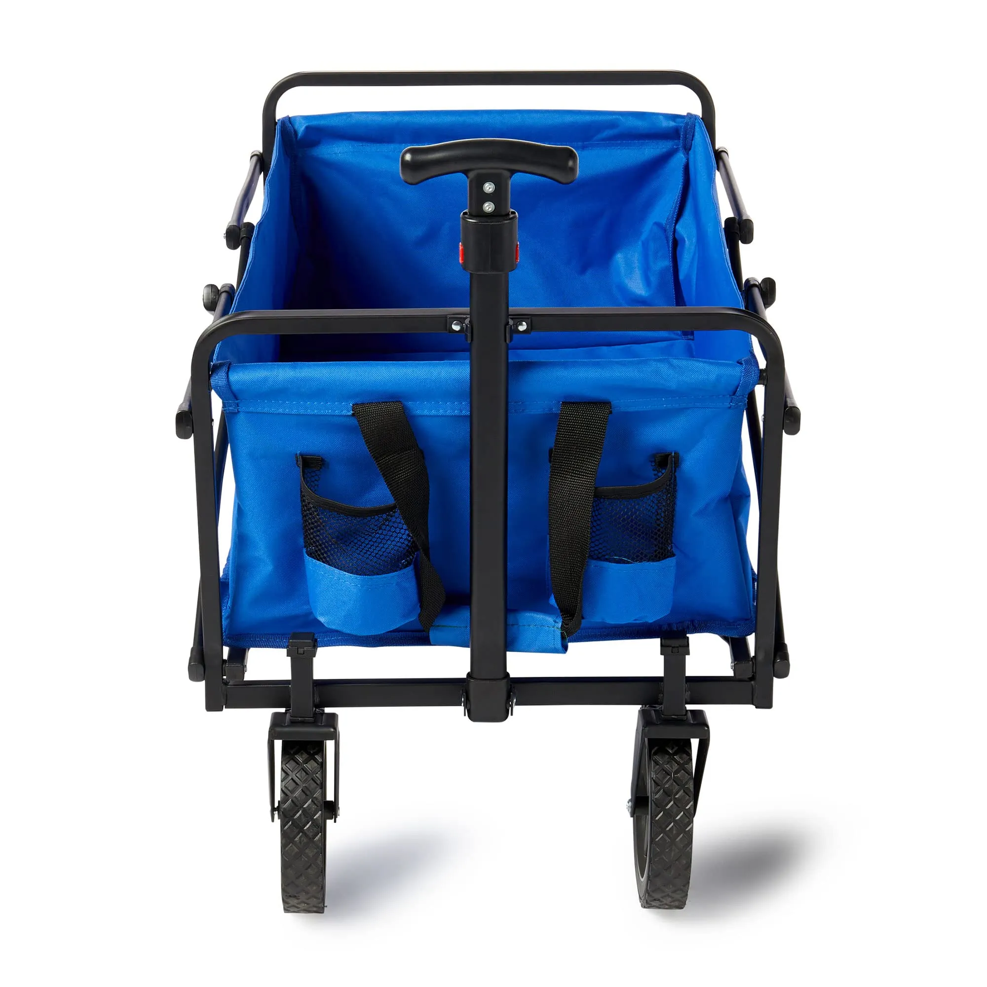 Seina Compact Folding 150-Pound Capacity Utility Cart, Royal Blue