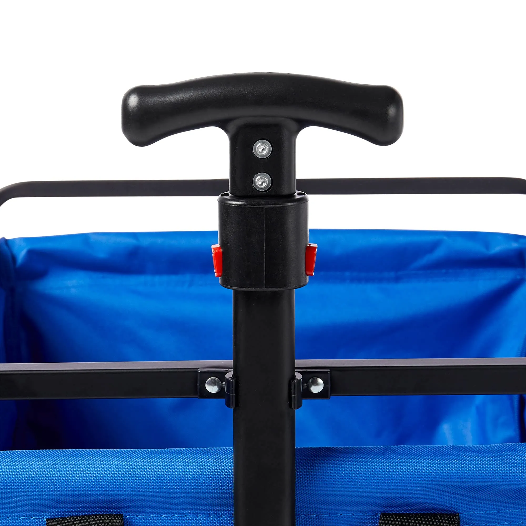 Seina Compact Folding 150-Pound Capacity Utility Cart, Royal Blue