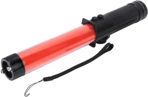 Sempoda Outdoor Emergency SOS Warning Signal Light, Red Light Flashing Warning Flashlight, Sound Enabled for Field Survival Assistance