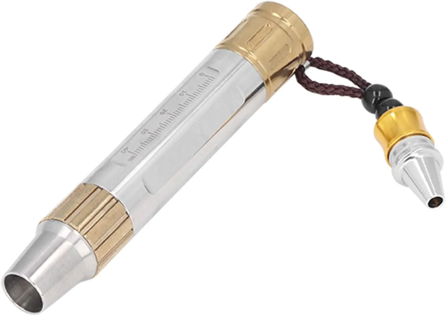 Septpenta Jade Appraisal Inspection Light, Jade Appraisal Flashlight, Portable Jewelry Appraisal Flashlight with 5mm Spotlight Head, Diamond Appraisal Flashlight(Yellow Light)
