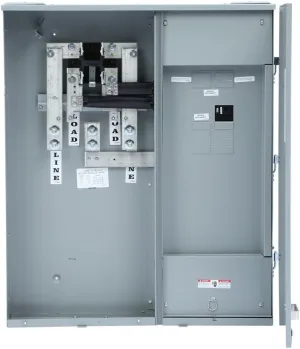 Siemens MC0816B1400SCS 8 Space, 16 Circuit, 400 Amp, Meter Combination, Test Block Bypass, Feed Thru Lugs