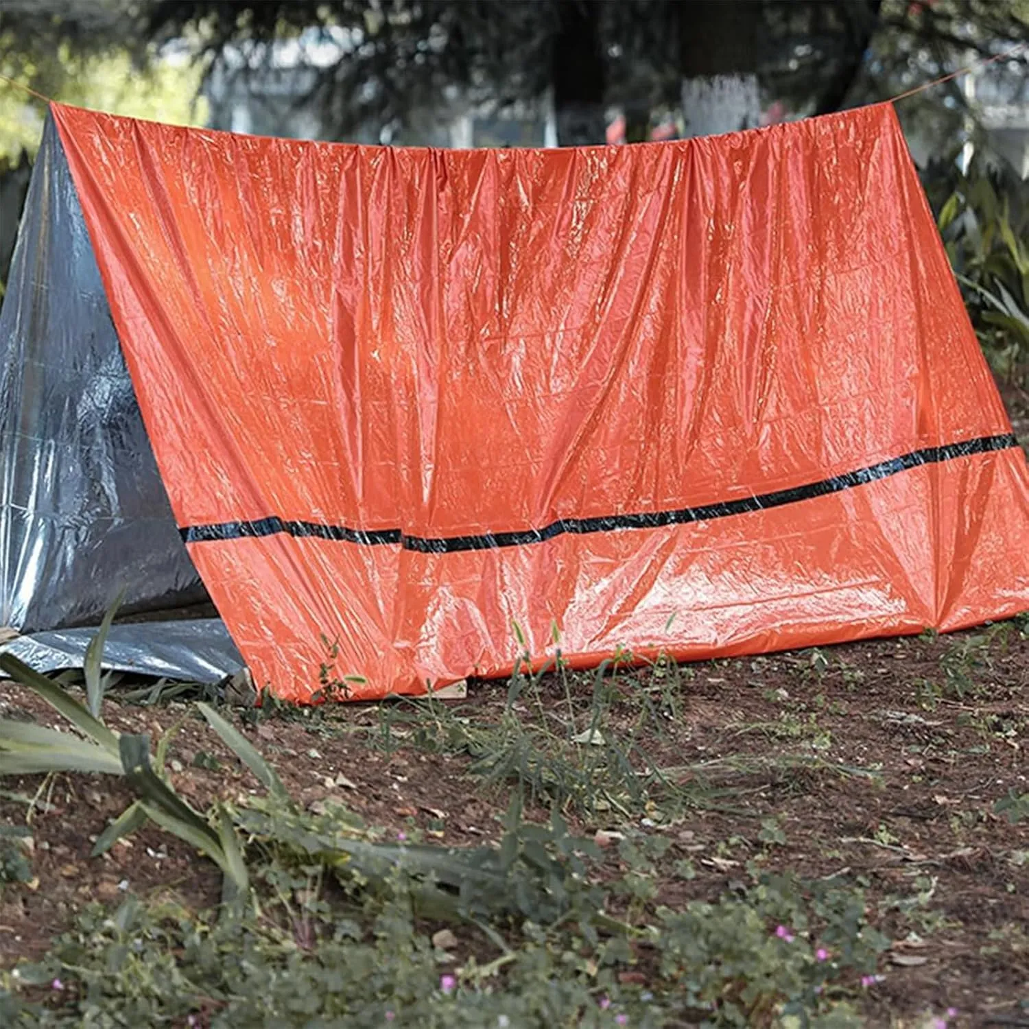 Sierra Madre Emergency Sleeping Bag, Pocket Size Emergency Sleeping Bag, Portable Thermal Sleeping Bag, Windproof, Waterproof & Thermal, for Camping, Hiking, Outdoor