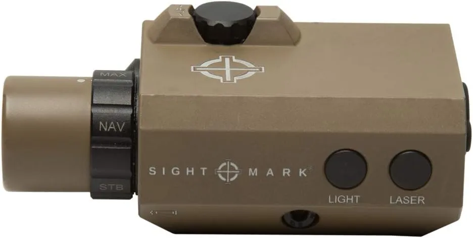 Sightmark LoPro Mini Flashlight and Green Laser Sight