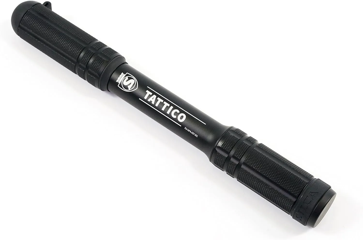 SILCA Tattico Mini Portable Pump for Bicycles with Integrated Hose, Chuck and Water Bottle Cage Mount