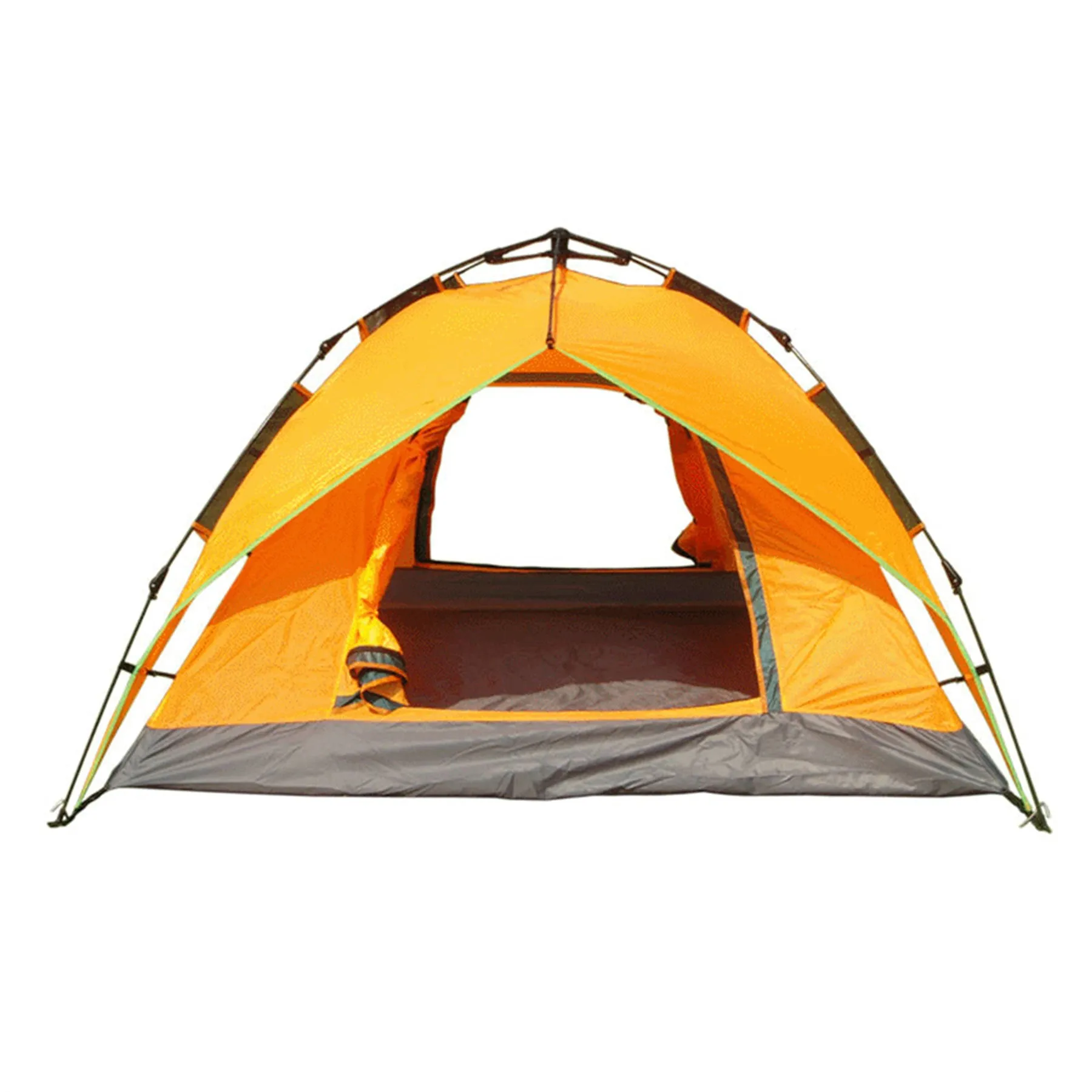Single layer 3-4 person automatic tent