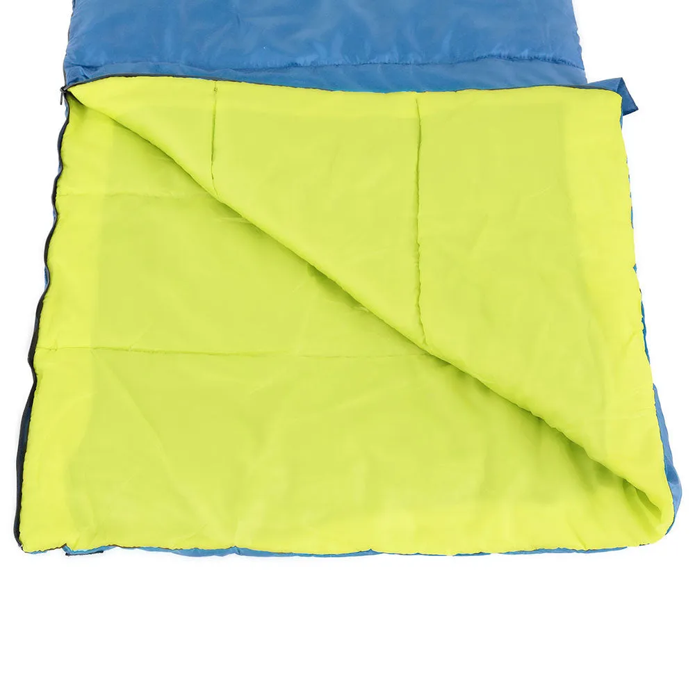 Sleeping Bag Double Thermal Camping & Hiking Tent - Grey -5°C