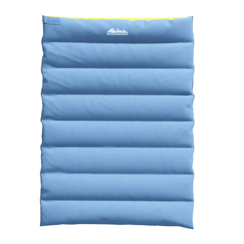 Sleeping Bag Double Thermal Camping & Hiking Tent - Grey -5°C