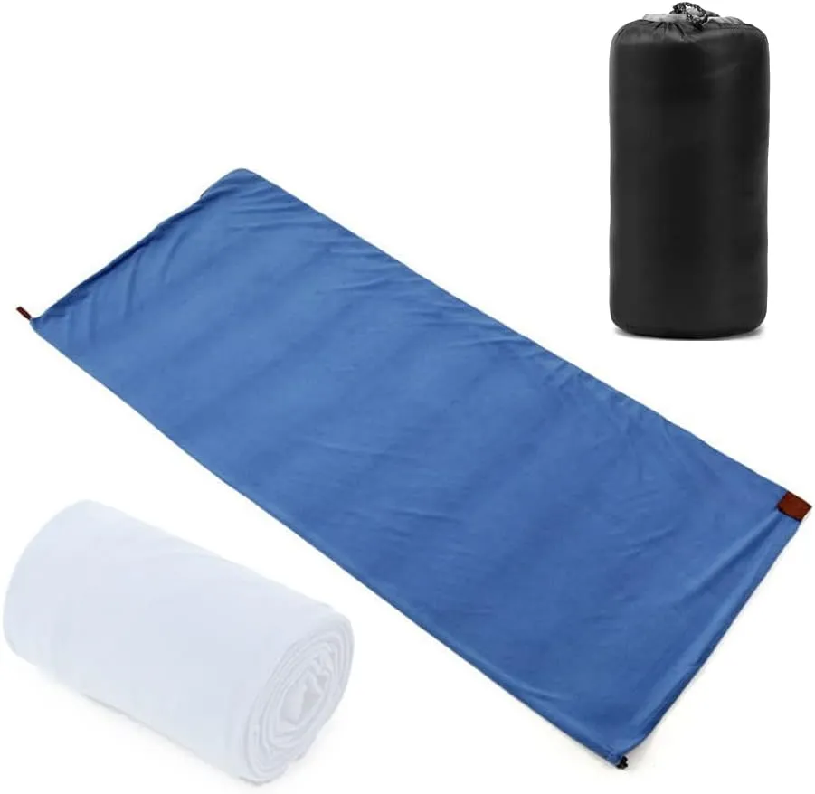 Sleeping Bags,YIWENG Outdoor Sleeping Bags Portable Emergency Sleeping Bag Light-Weight Fleece Sleeping Bag for Camping Travel Hiking