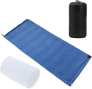 Sleeping Bags,YIWENG Outdoor Sleeping Bags Portable Emergency Sleeping Bag Light-Weight Fleece Sleeping Bag for Camping Travel Hiking