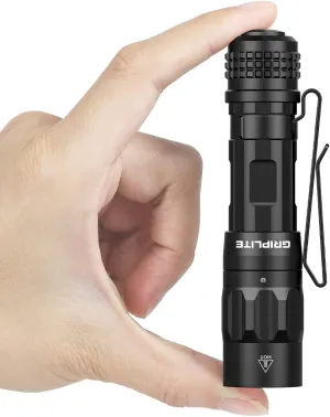 Small EDC Flashlight, 1100 High Lumens Rechargeable Pocket Light, Multi-Mode LED Flashlight with Clip for Everyday Carry and Emergencies