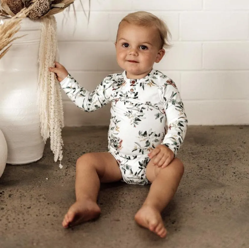 Snuggle Hunny Eucalypt Bodysuit