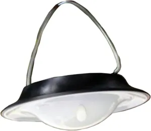 Solar-Powered 7 Led Tent Light Auto Night on Portable Emergency Light for Outdoor No Batteries