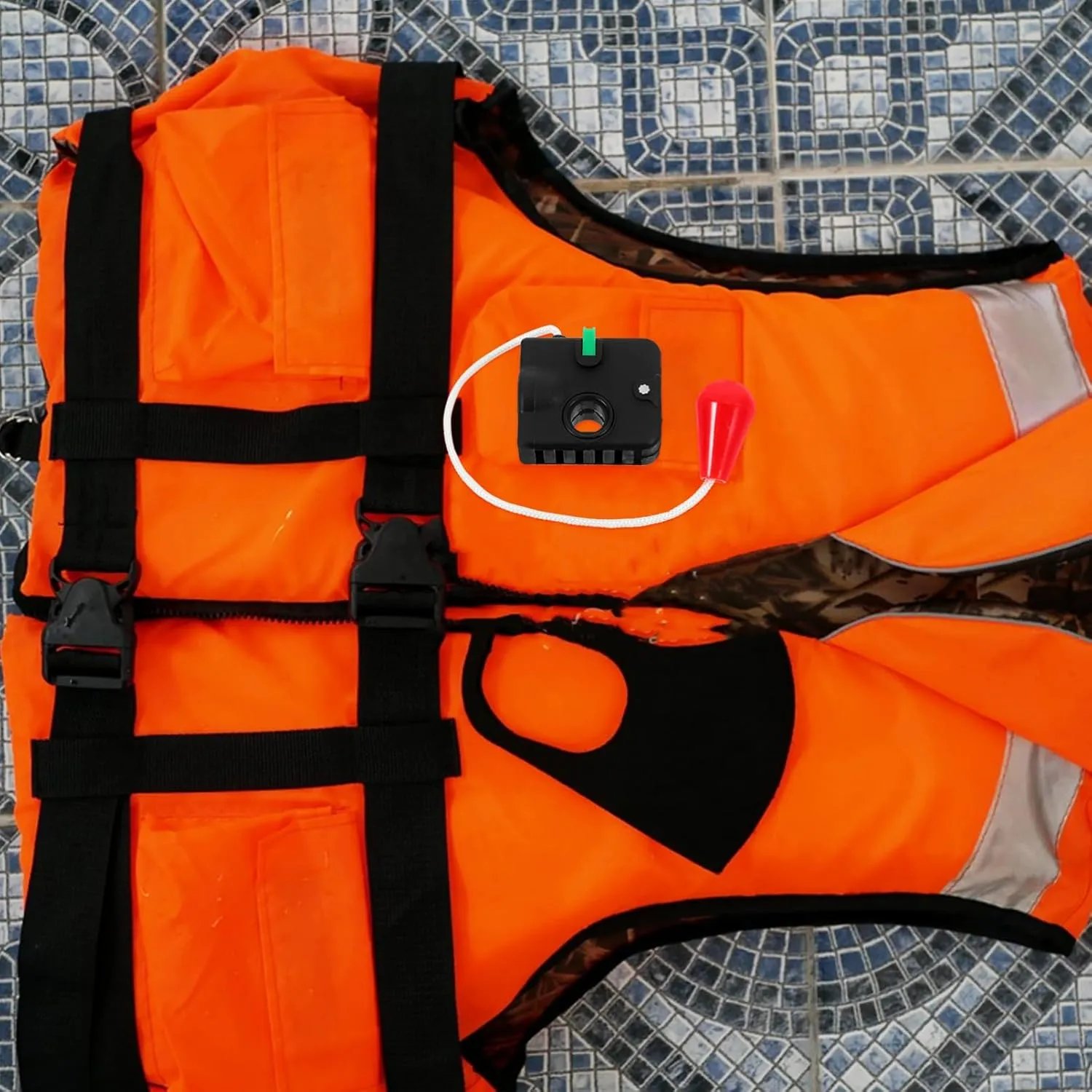 Sosoport Inflatable Switch an Fittings Gadget Inflatable Life Jackets Safety Device Life Vests Manual Inflation