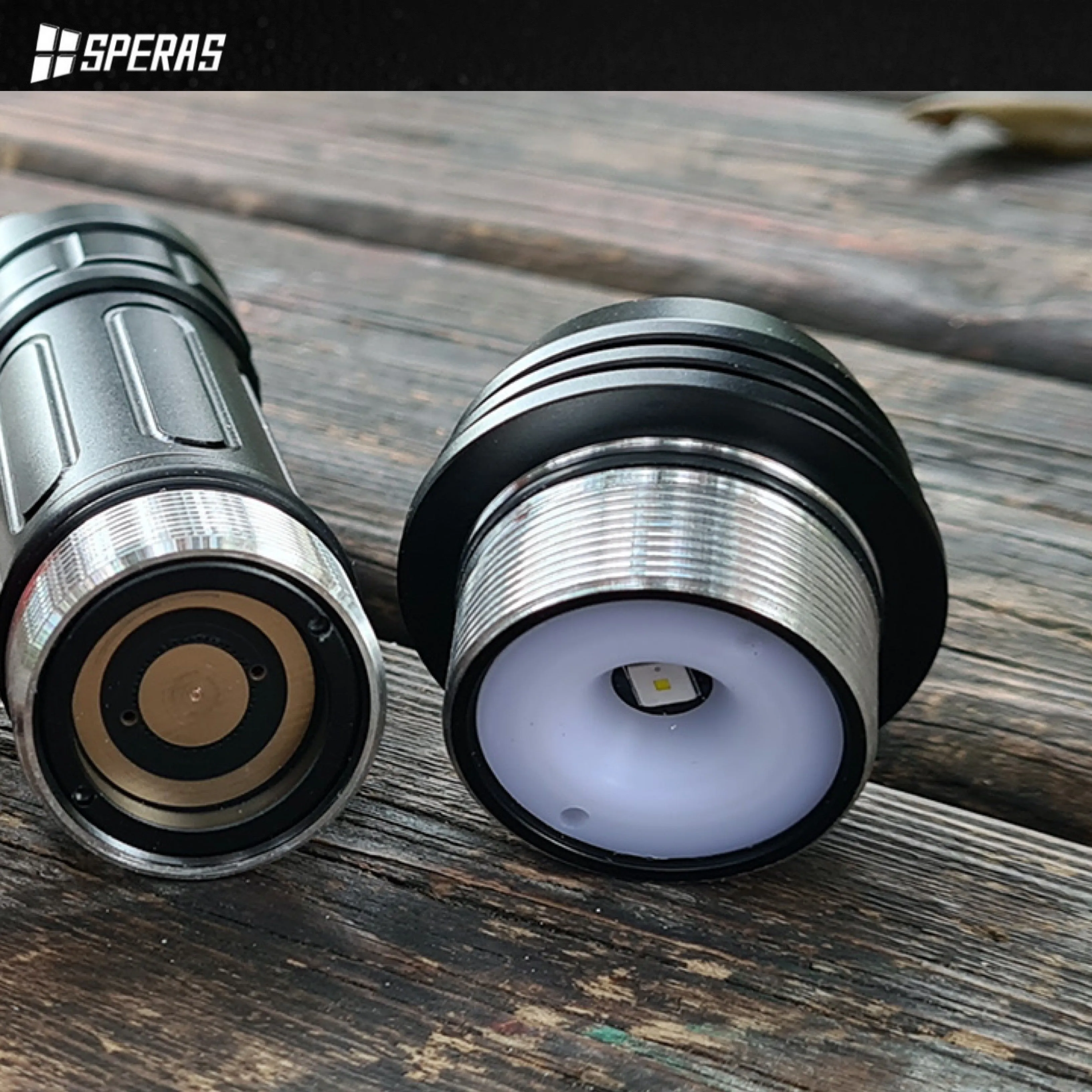 SPERAS TH2 Zoomable Tactical Flashlight