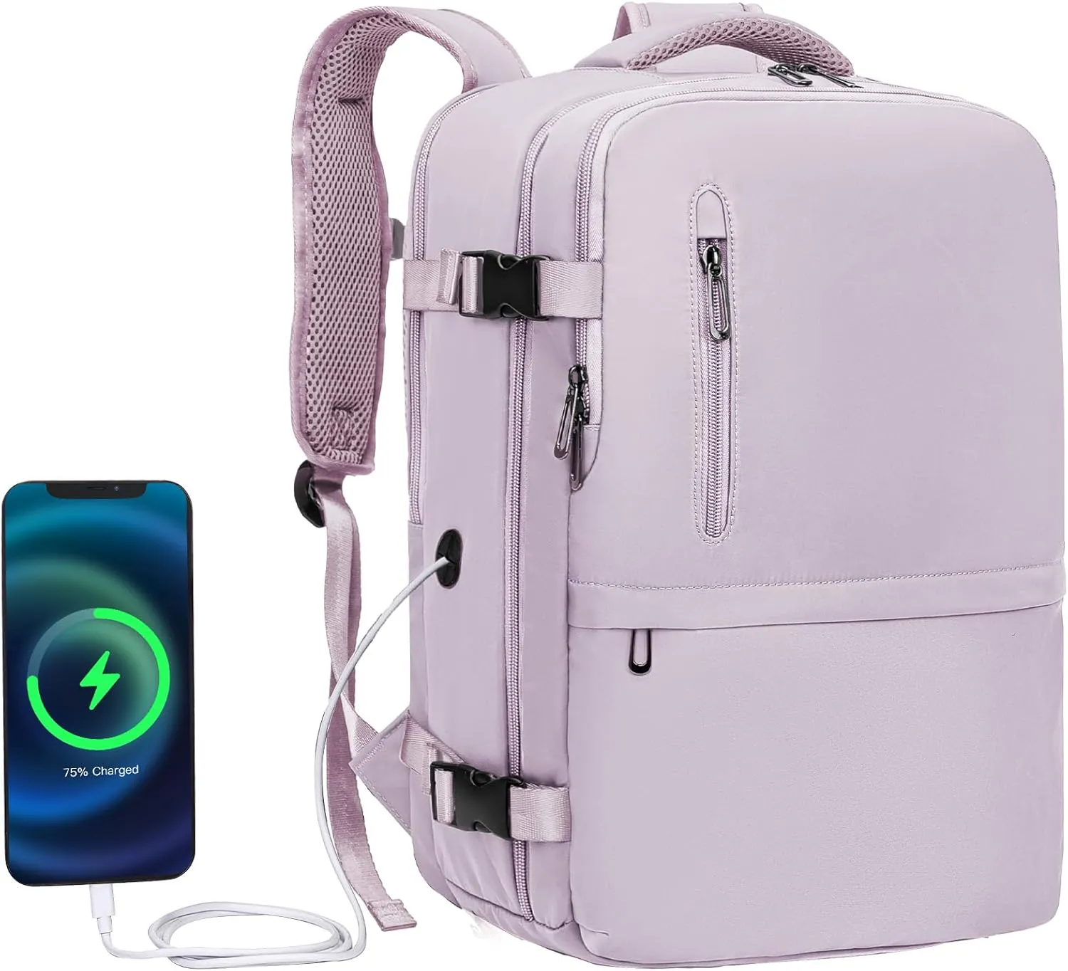 Spirit Airlines Personal Item Bag 18x14x8 Inches Carry On Flight Approved Travel Backpack for Women & Men