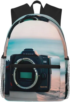 SSIMOO Summer Beach Print Trendy Leisure Backpack Your Ideal Travel Companion,A Must-Have For Outdoor Travels, SB-122