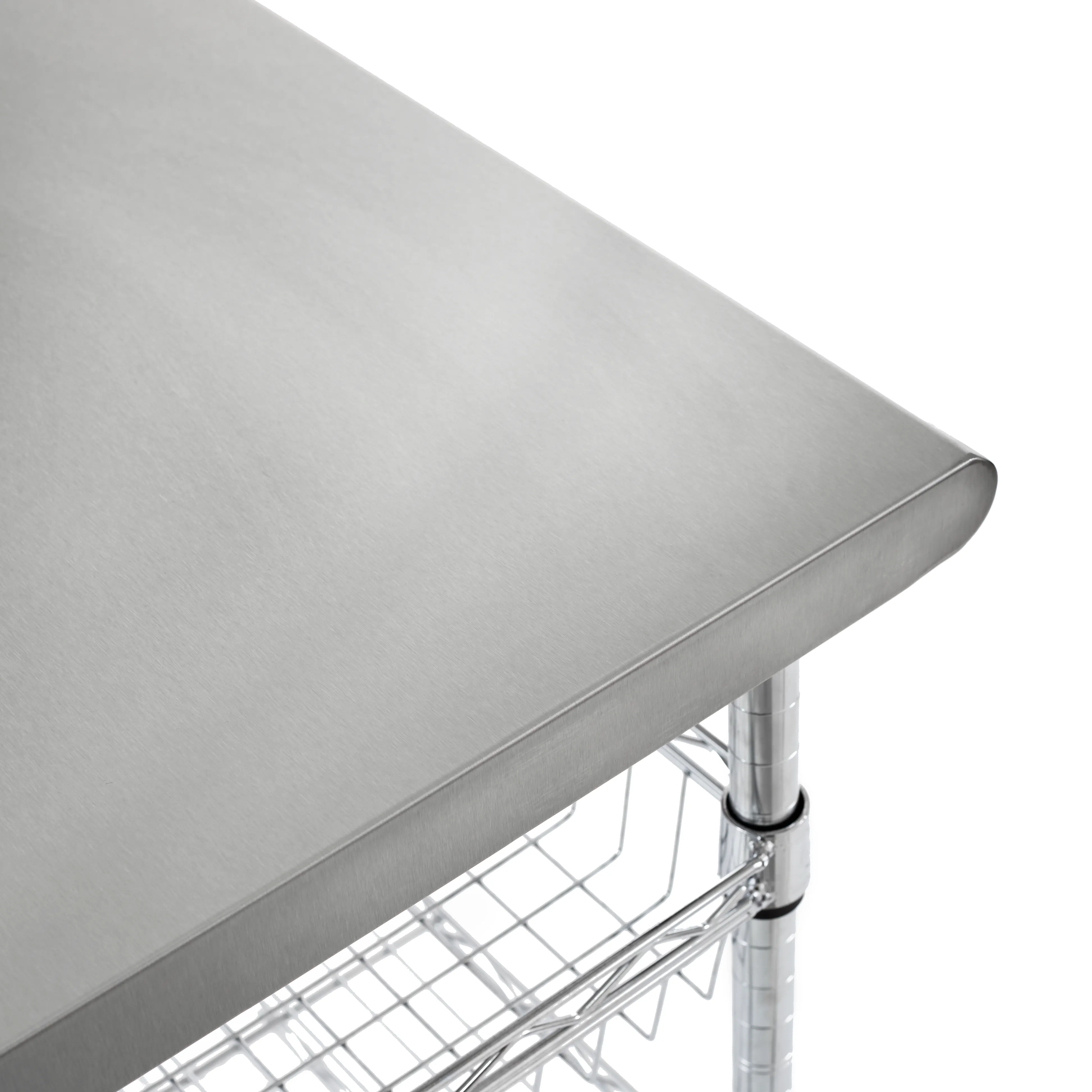 Stainless Steel NSF Utility Worktable Cart