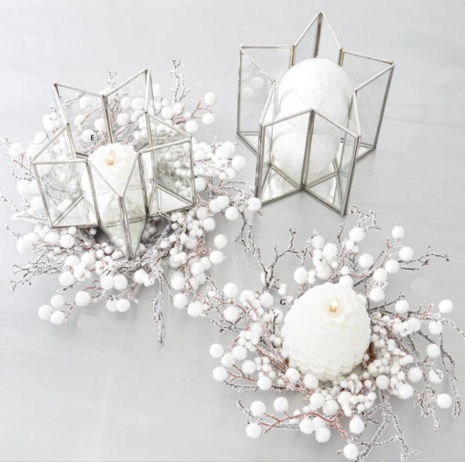 Star Lantern with mirror base