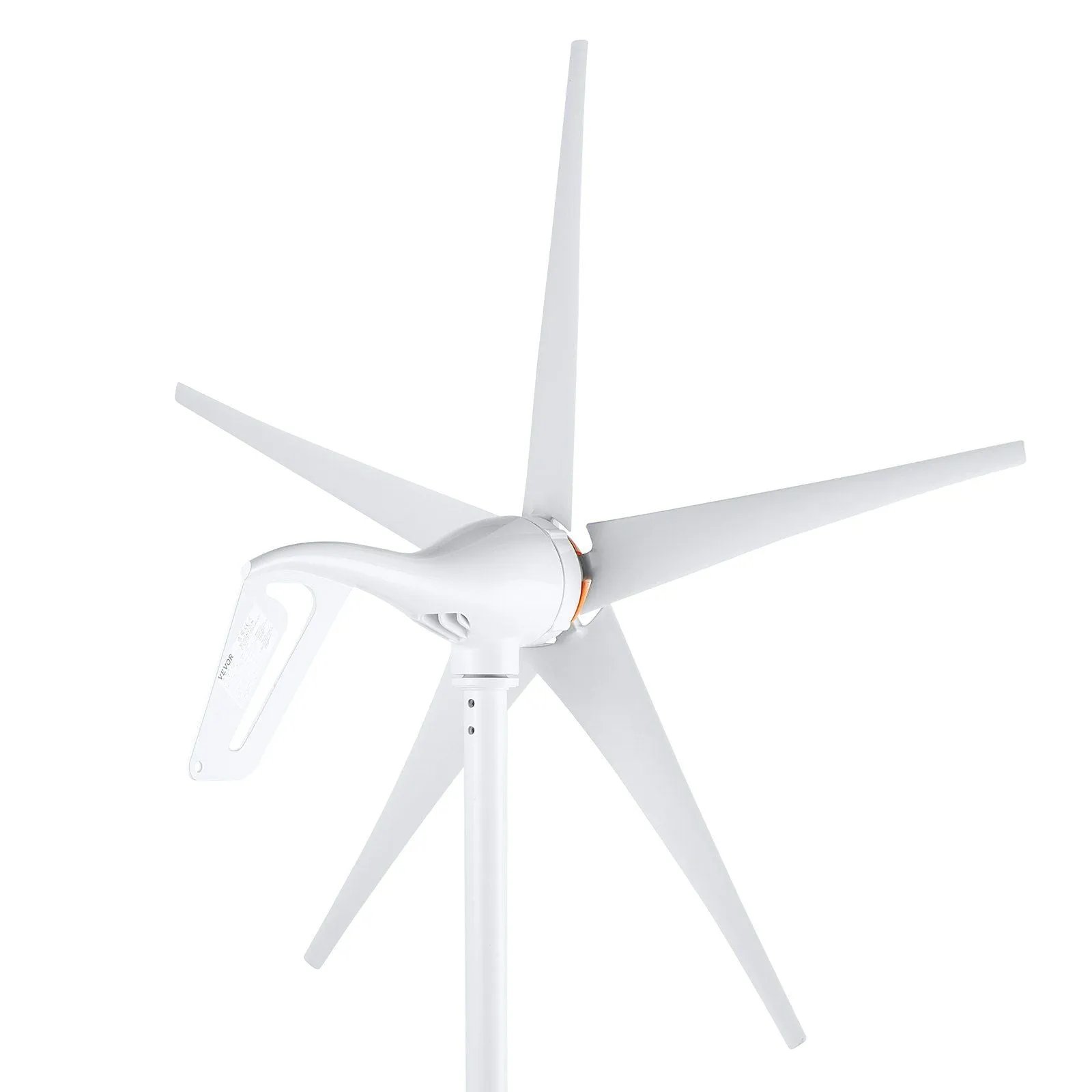 StormSpin5 500W Wind Turbine Generator – 12V Off-Grid Power System with 5-Blade High-Efficiency Rotor