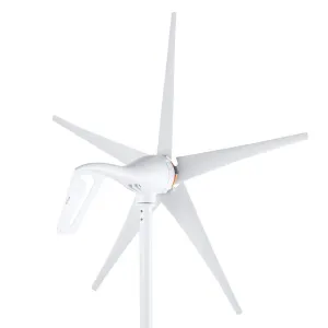 StormSpin5 500W Wind Turbine Generator – 12V Off-Grid Power System with 5-Blade High-Efficiency Rotor