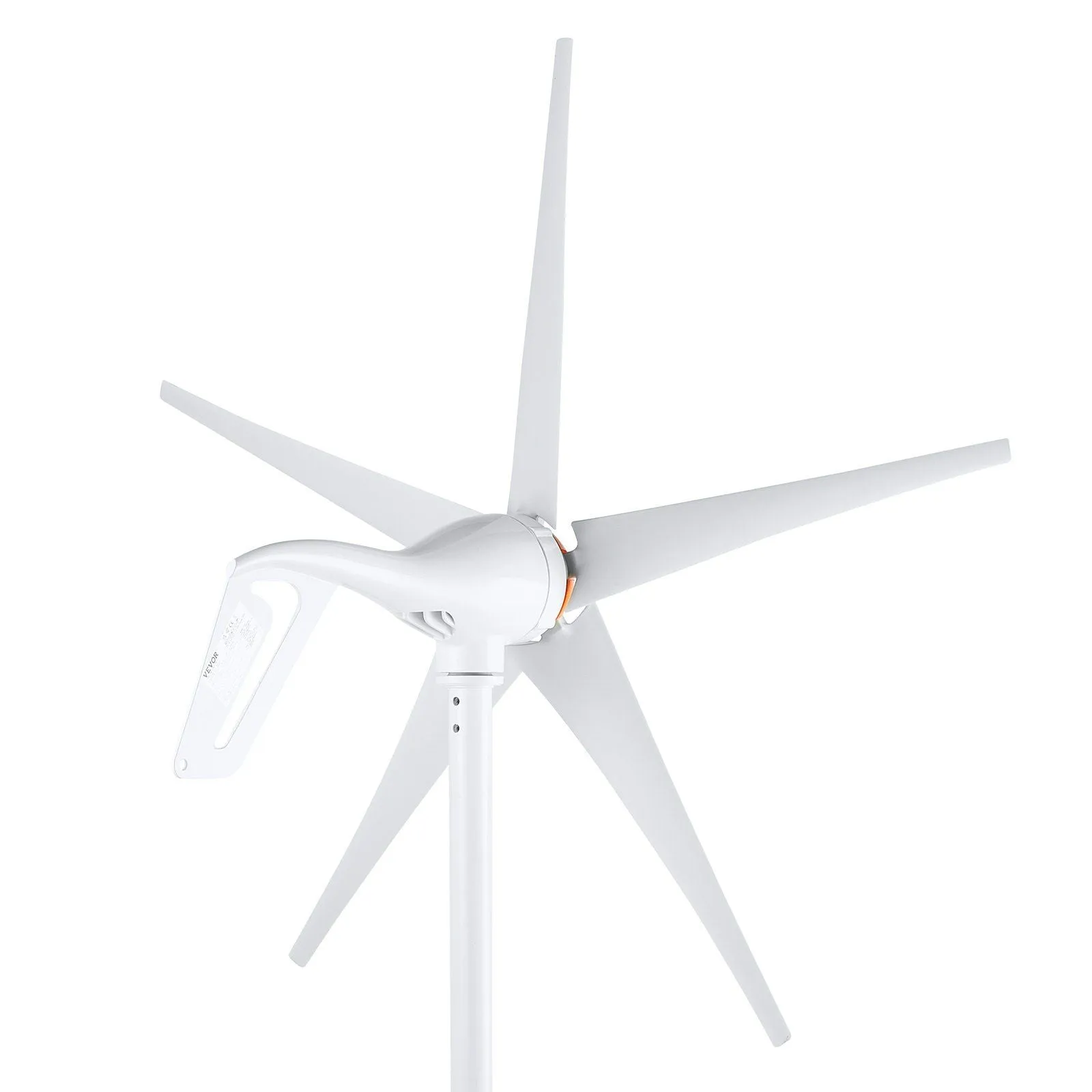 StormSpin5 500W Wind Turbine Generator – 12V Off-Grid Power System with 5-Blade High-Efficiency Rotor