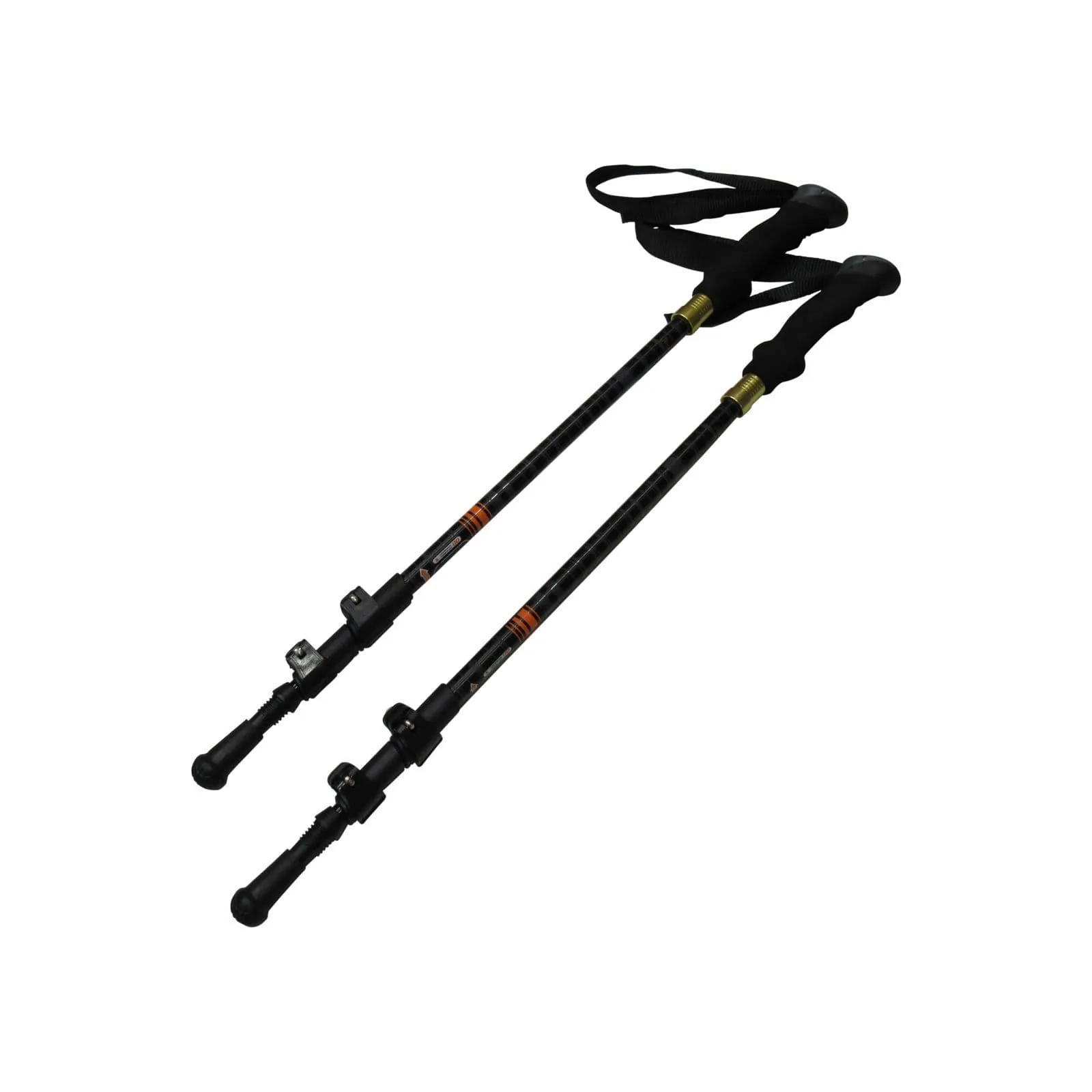 Straps With Hiking Trekking Nordic - Only a few left Adjustable Unique selection Poles Walking Release x2 Quick Anti-Shock